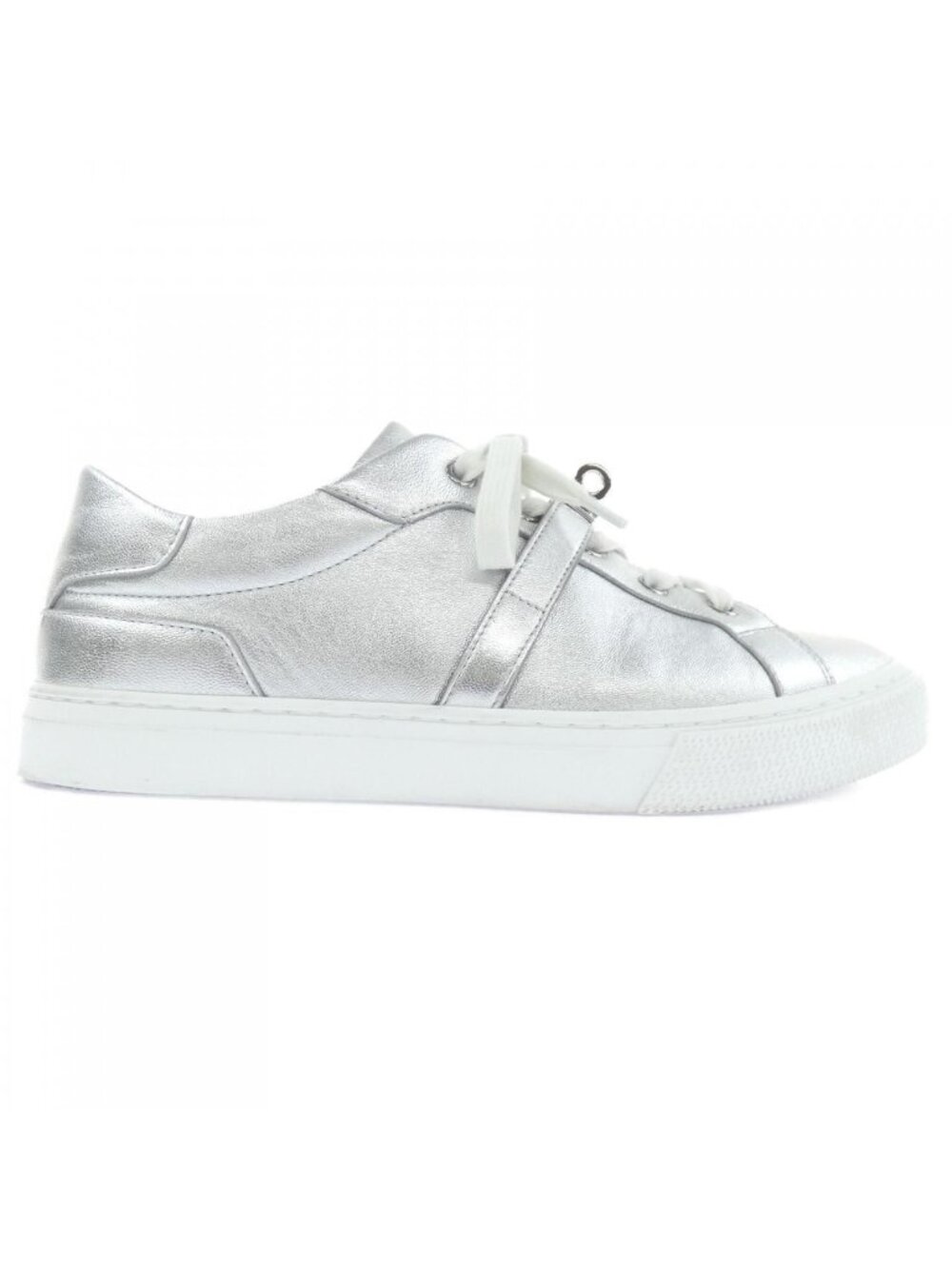 Hermes Day Sneakers Silver